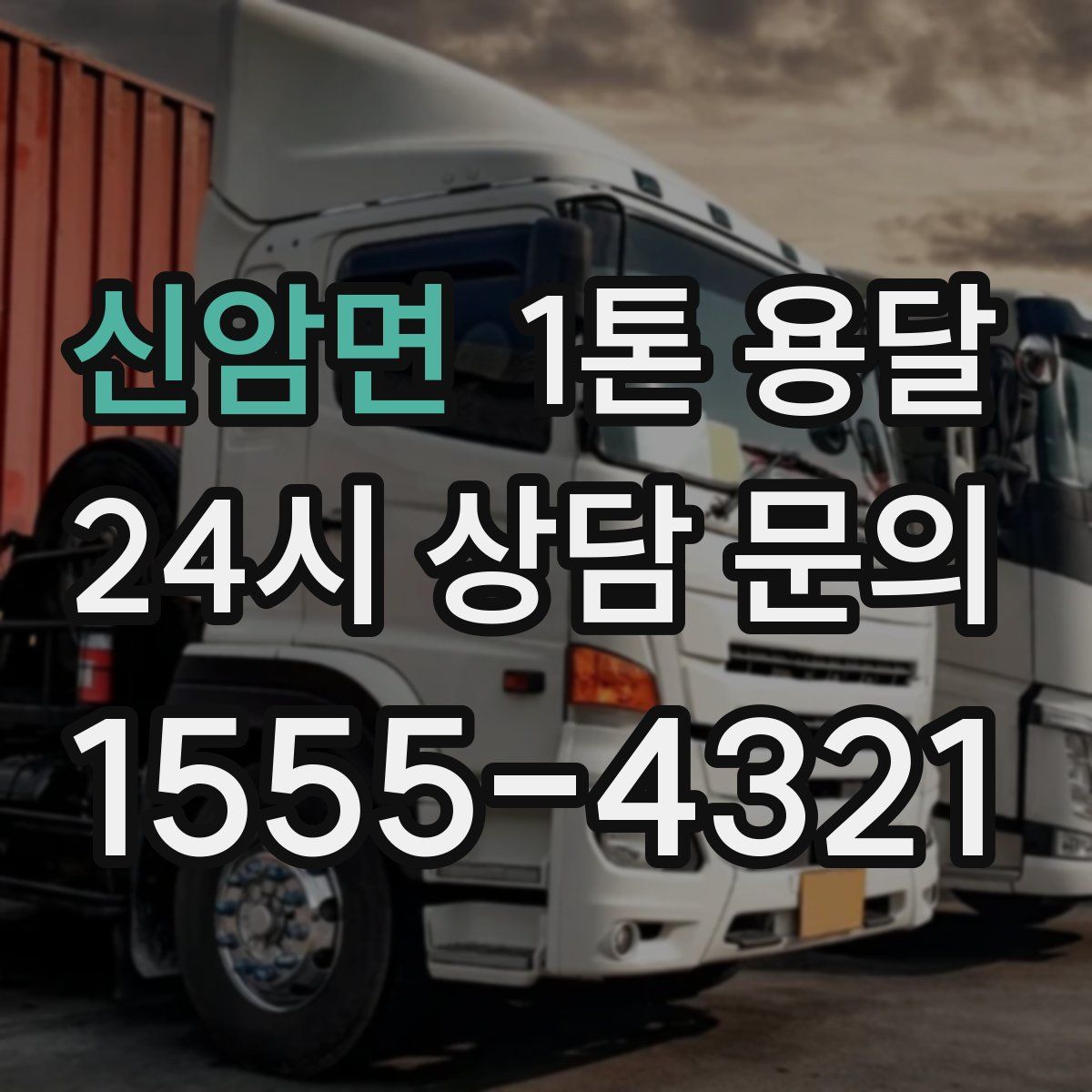 신암면 1톤 용달