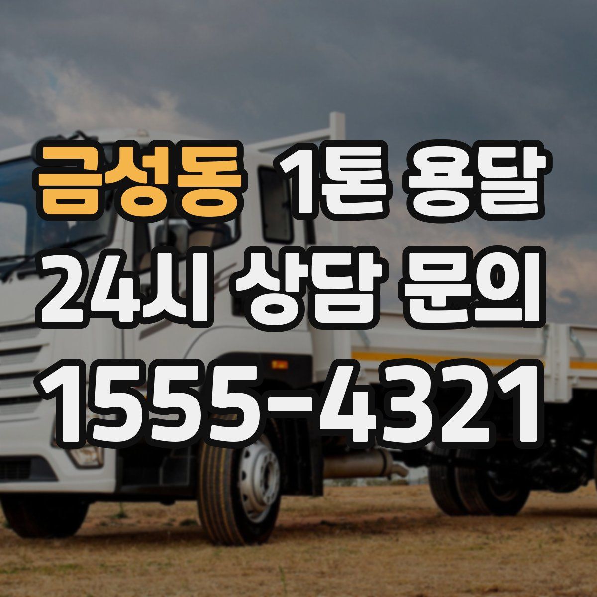 금성동 1톤 용달