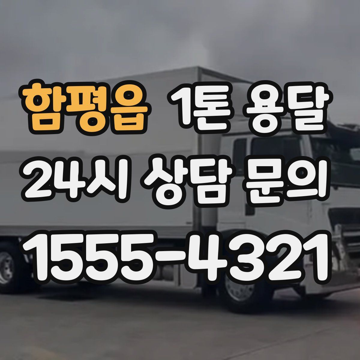 함평읍 1톤 용달