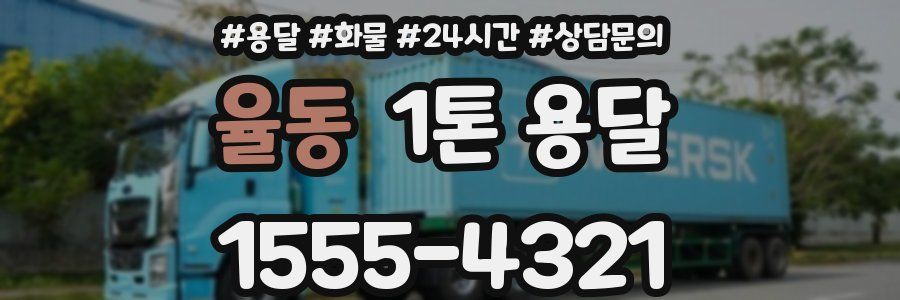 율동 1톤 용달