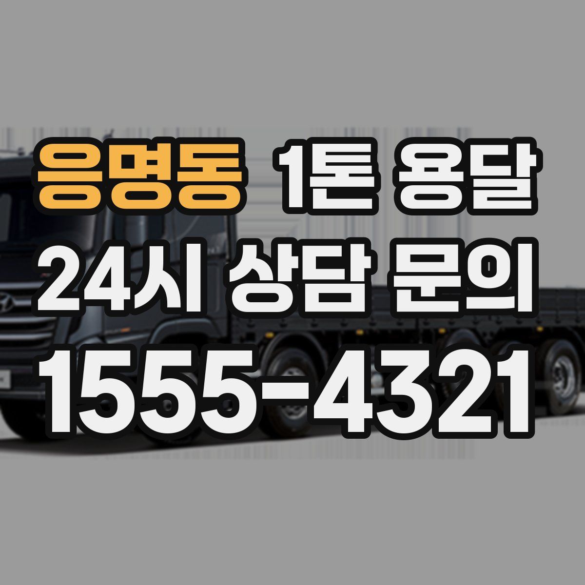 응명동 1톤 용달