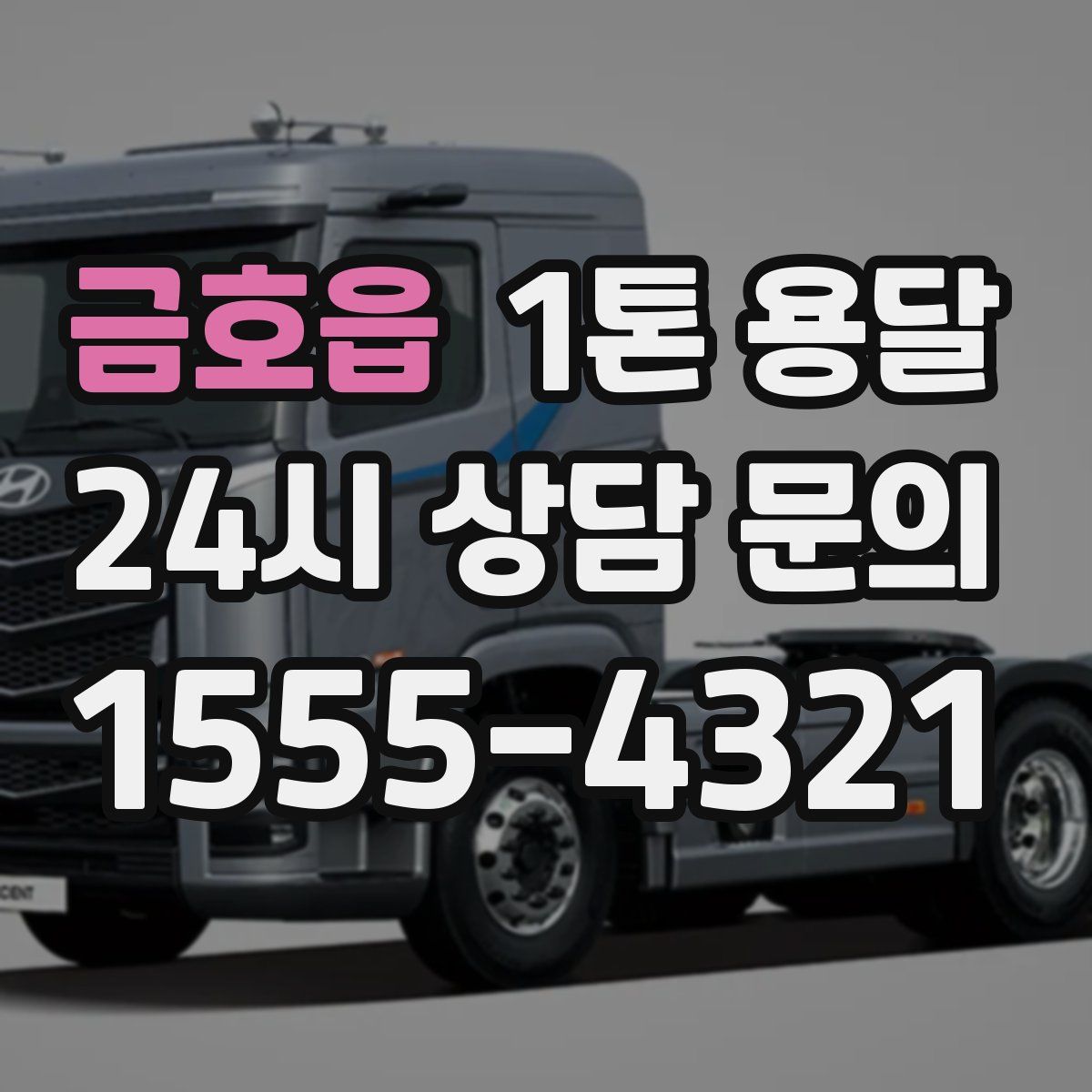금호읍 1톤 용달