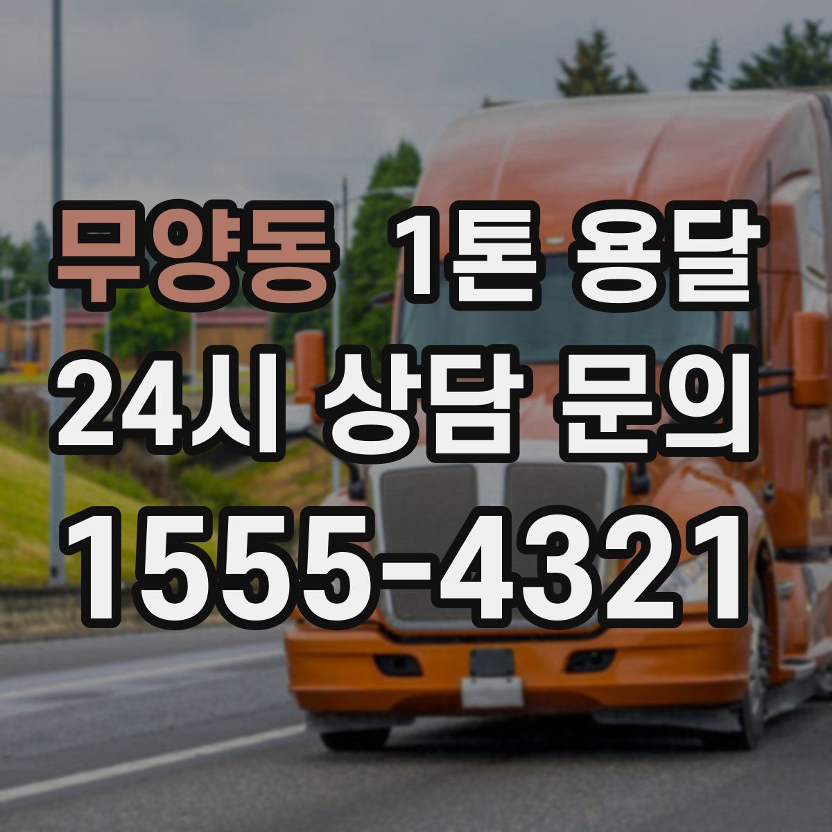 무양동 1톤 용달