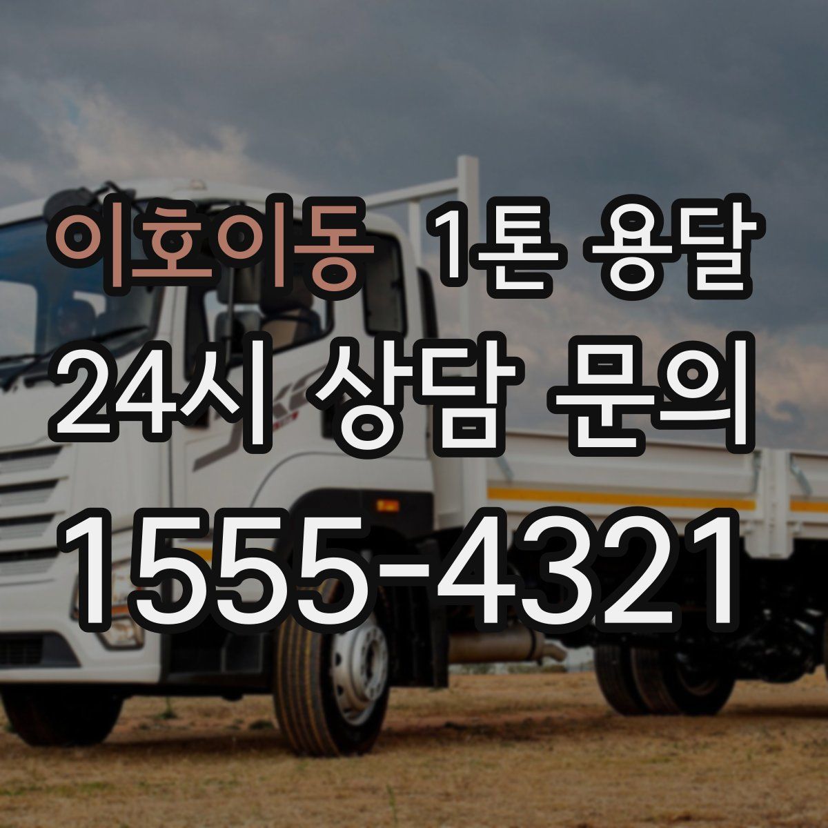 이호이동 1톤 용달