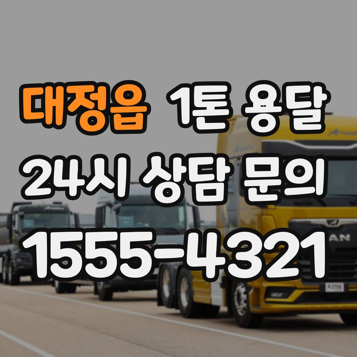 대정읍 1톤 용달
