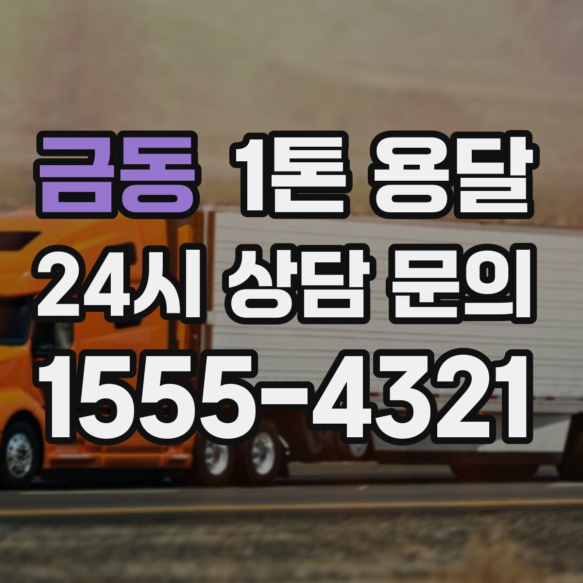 금동 1톤 용달