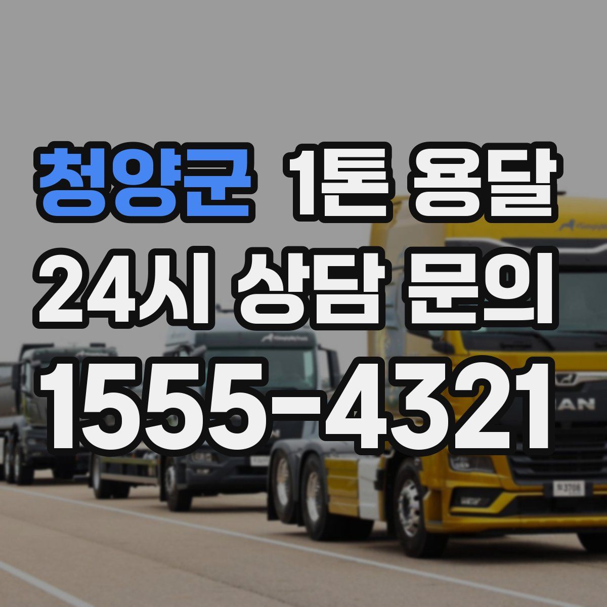 청양군 1톤 용달