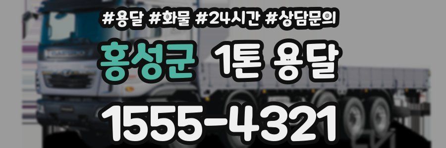 홍성군 1톤 용달