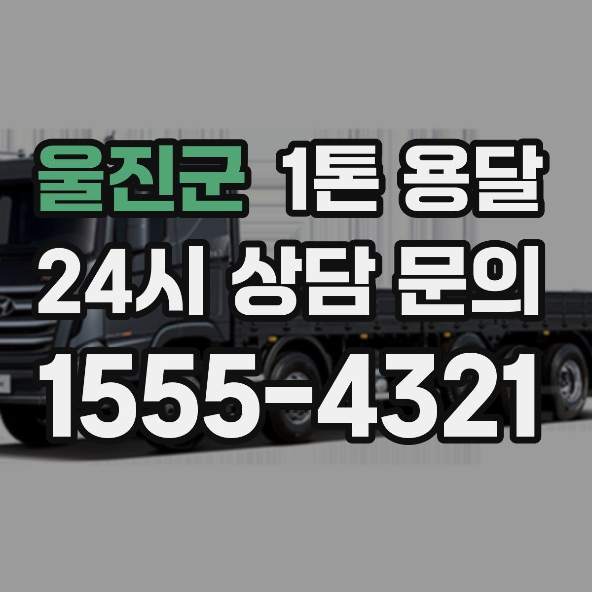 울진군 1톤 용달