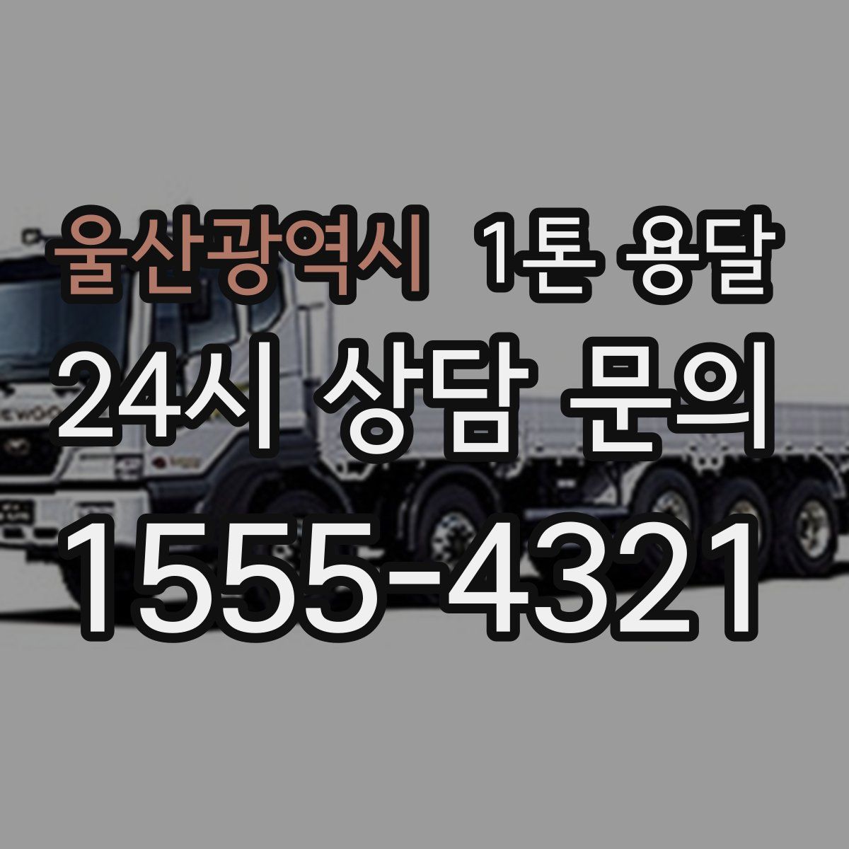 울산광역시 1톤 용달