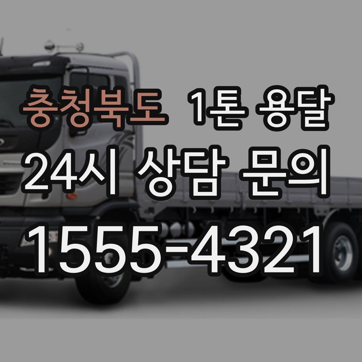 충청북도 1톤 용달