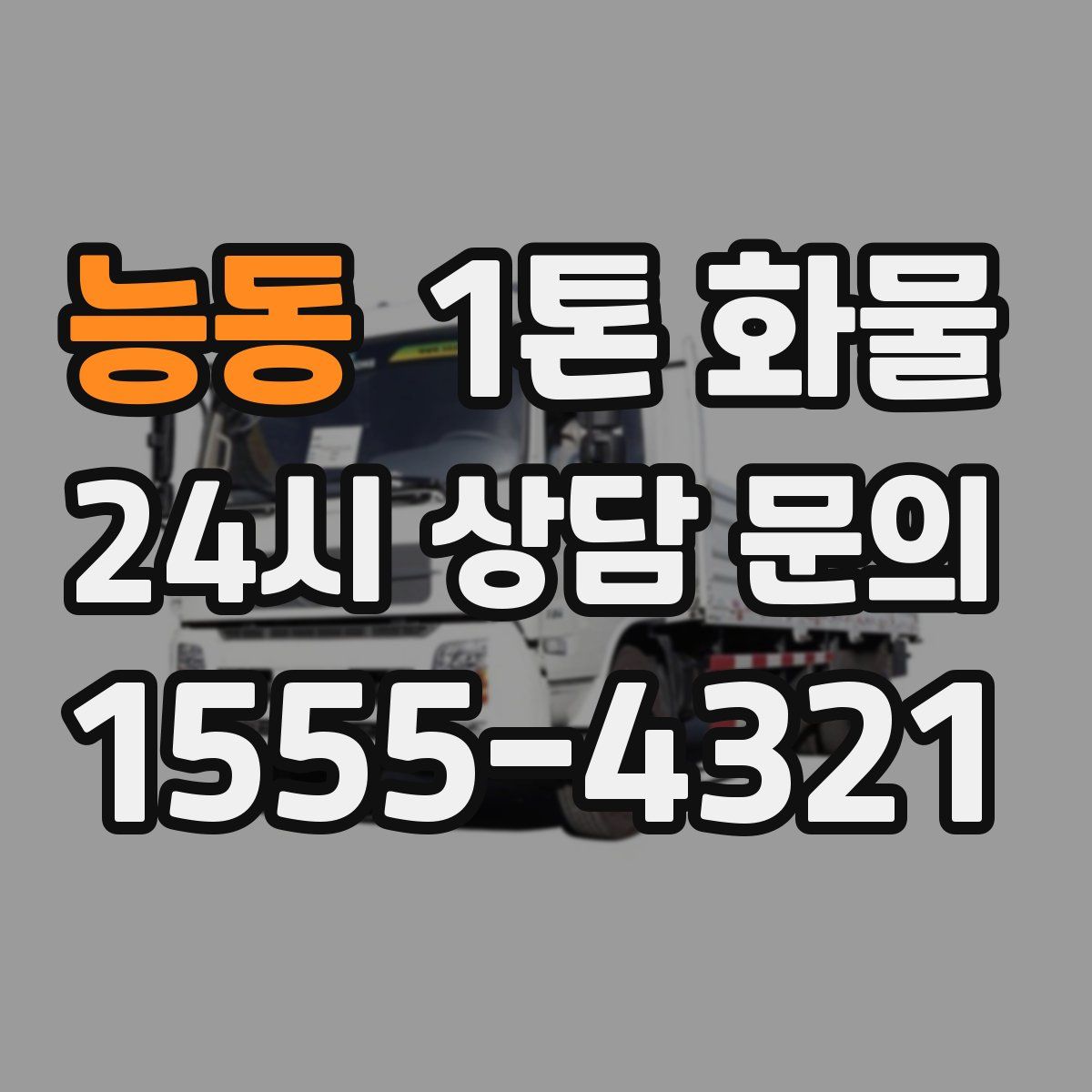 능동 1톤 화물