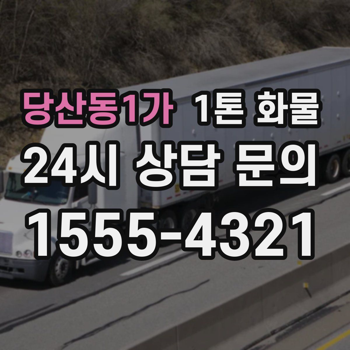 당산동1가 1톤 화물