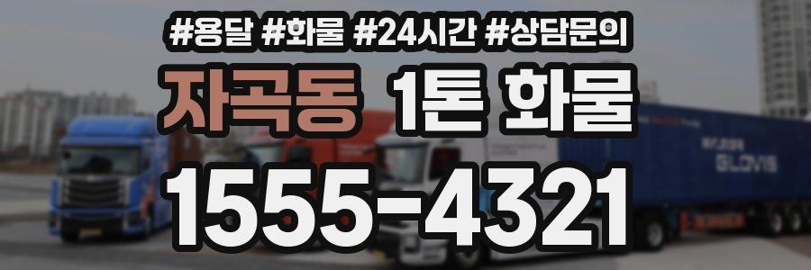 자곡동 1톤 화물