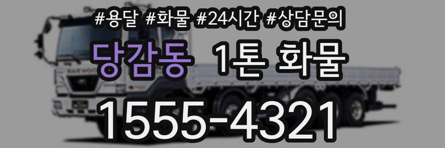 당감동 1톤 화물