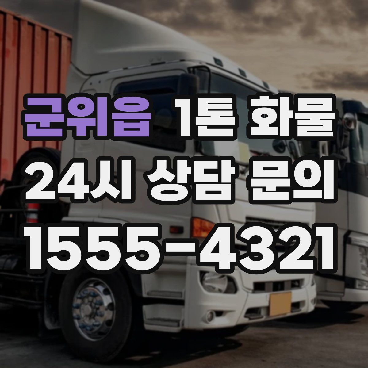 군위읍 1톤 화물