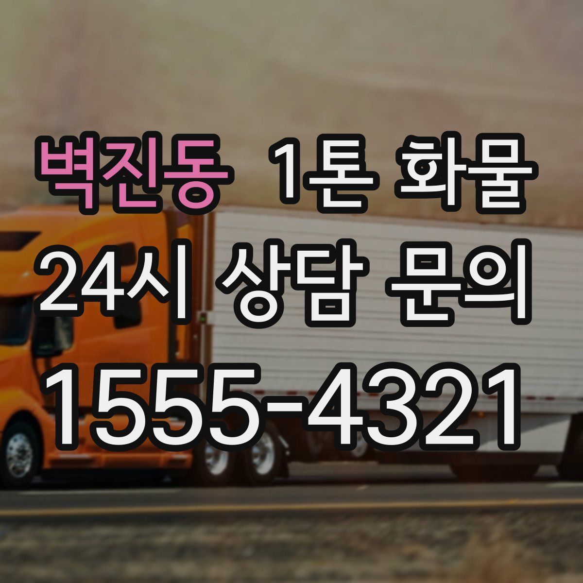 벽진동 1톤 화물