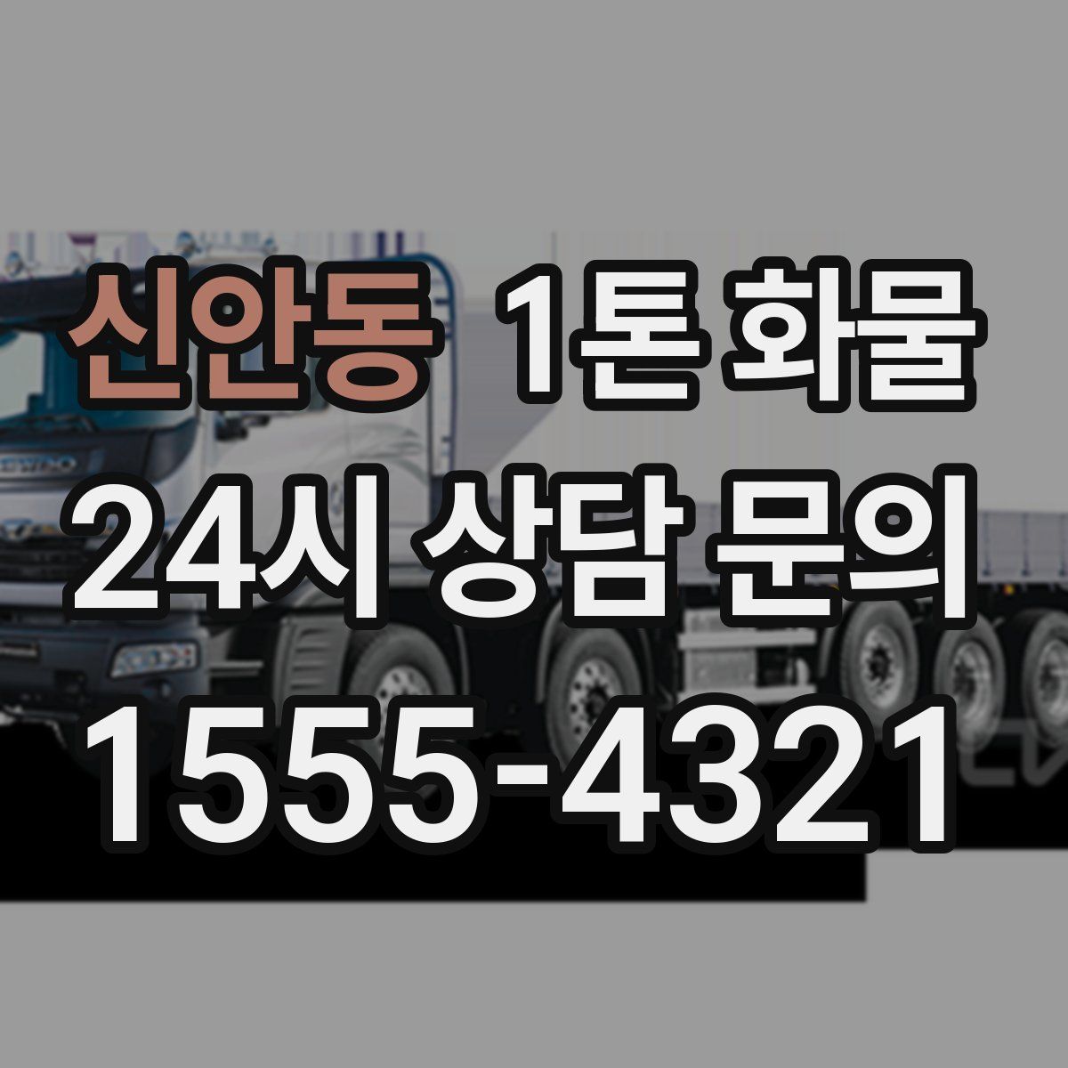 신안동 1톤 화물