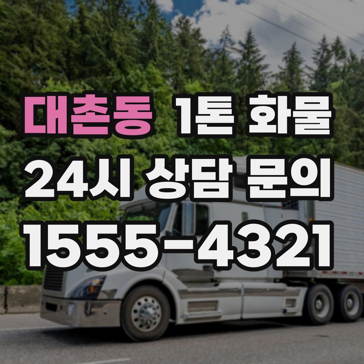 대촌동 1톤 화물