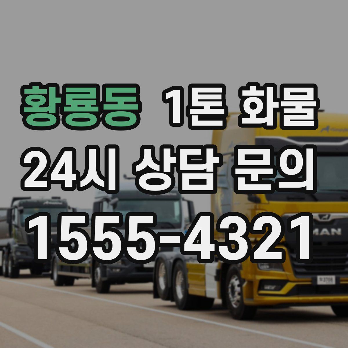 황룡동 1톤 화물