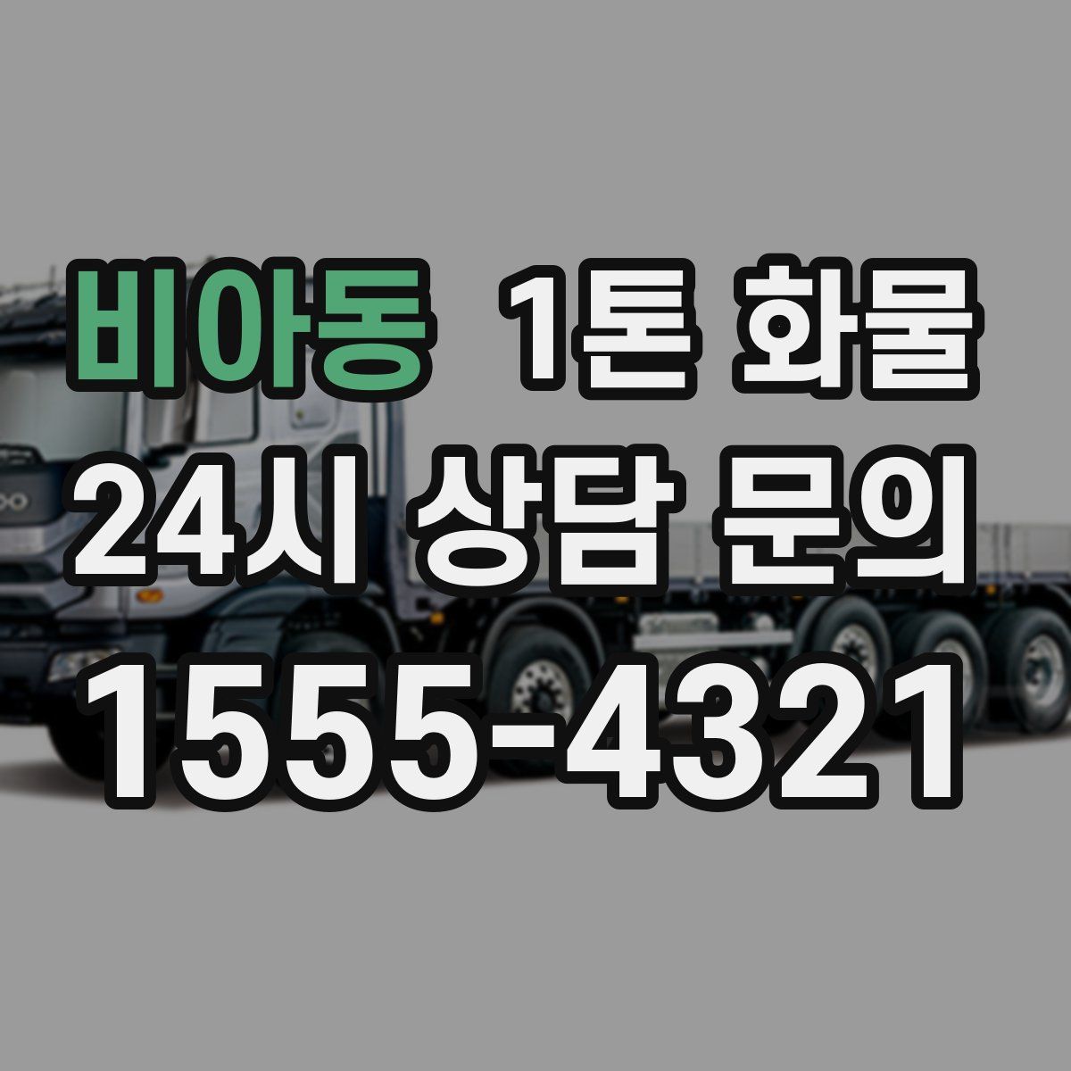 비아동 1톤 화물
