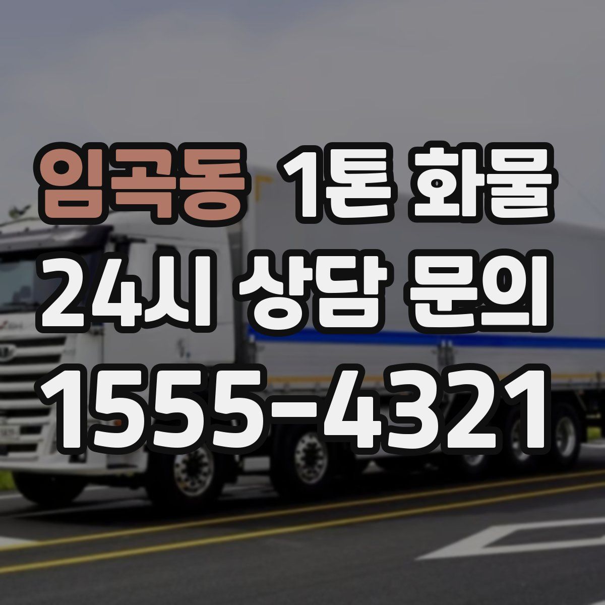 임곡동 1톤 화물