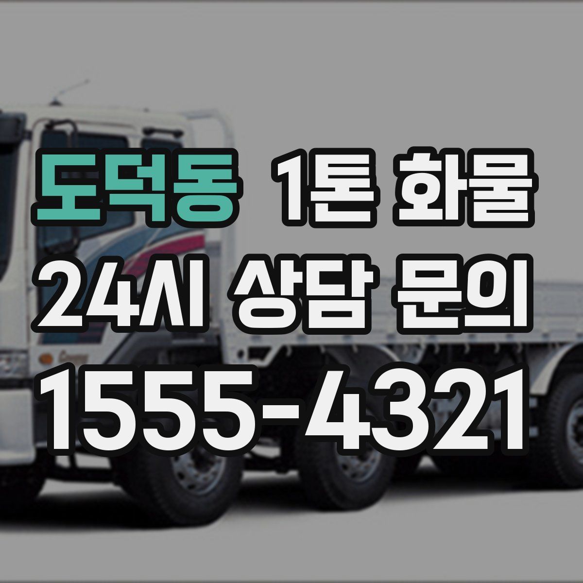 도덕동 1톤 화물