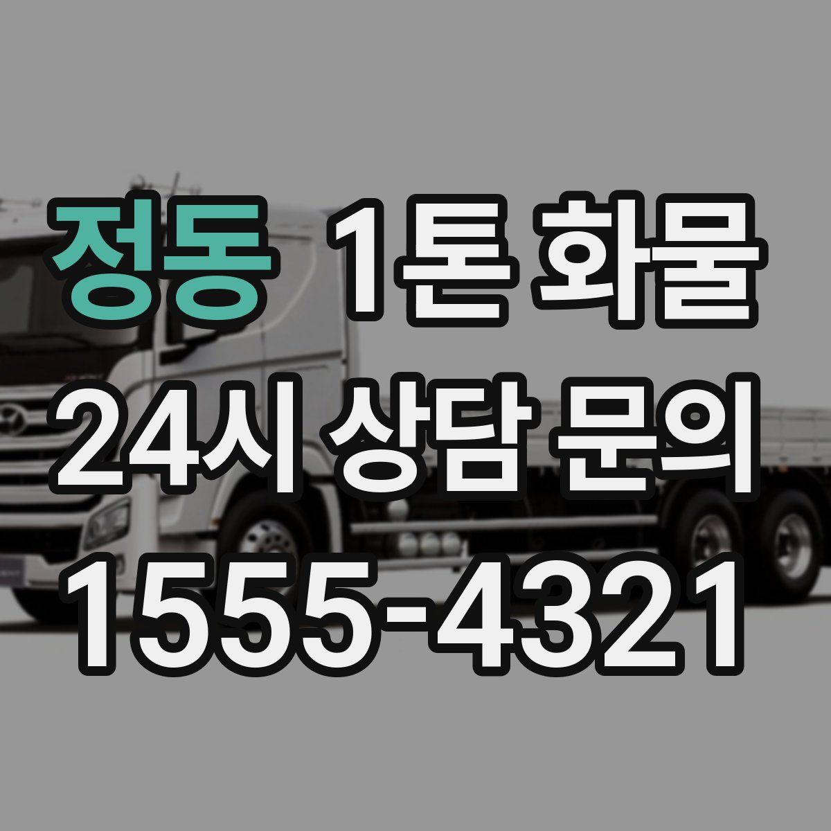 정동 1톤 화물