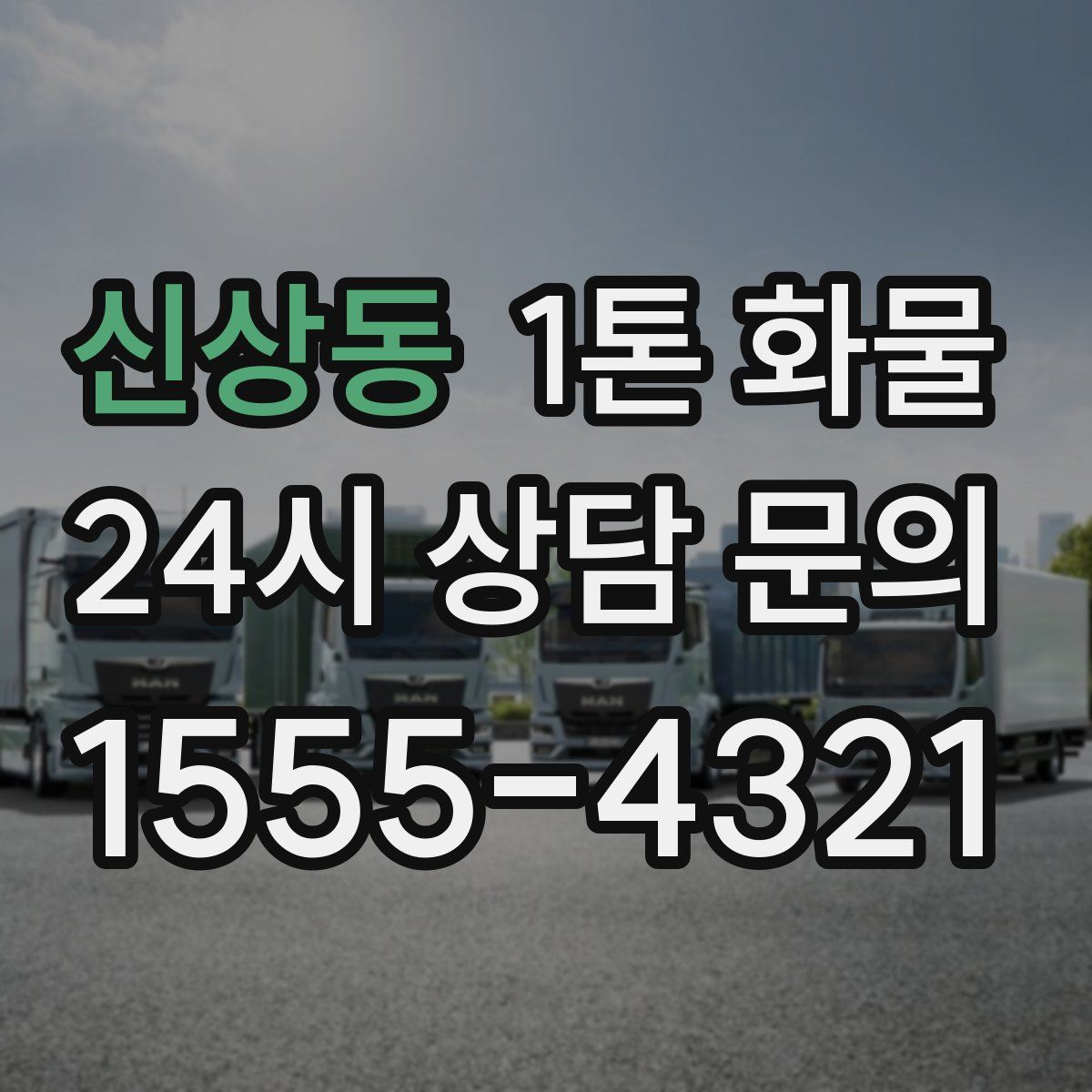 신상동 1톤 화물