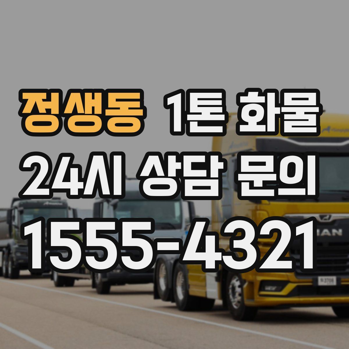 정생동 1톤 화물