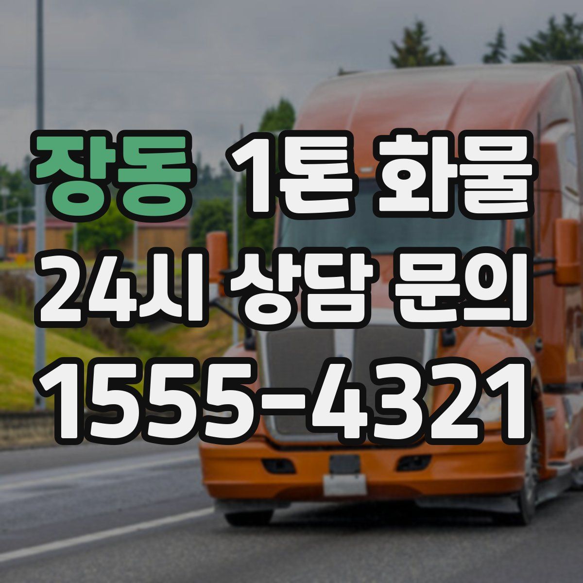 장동 1톤 화물