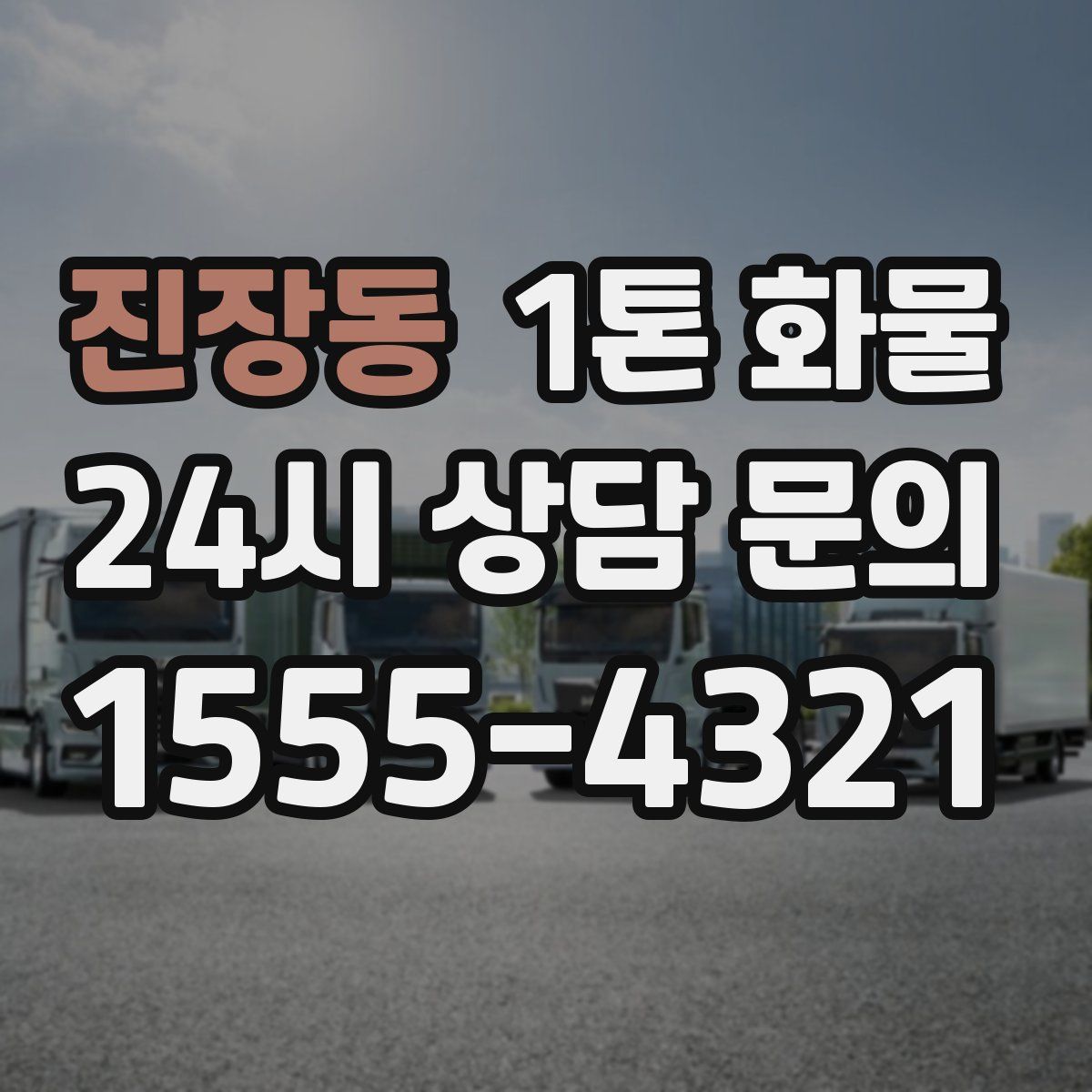 진장동 1톤 화물