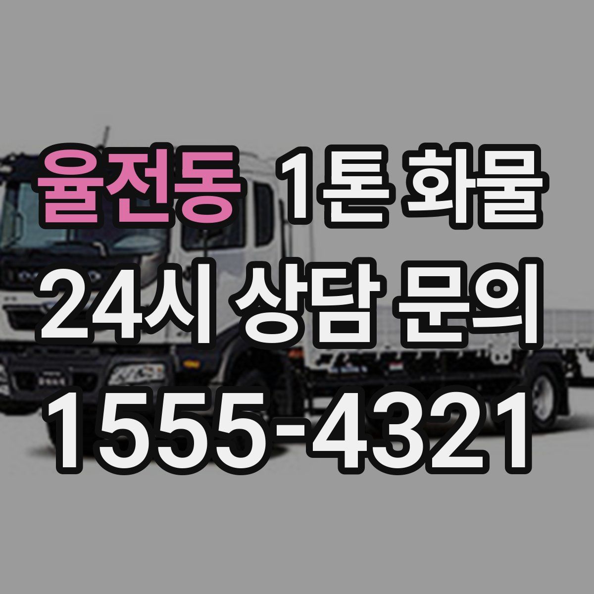 율전동 1톤 화물