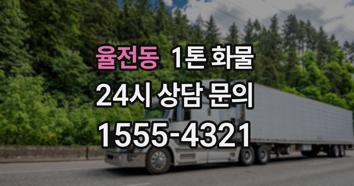 율전동 1톤 화물