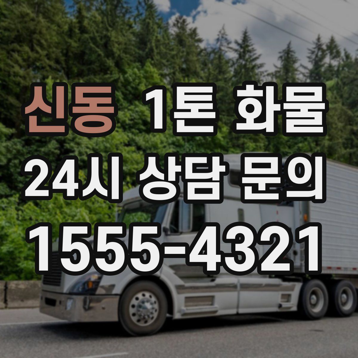 신동 1톤 화물