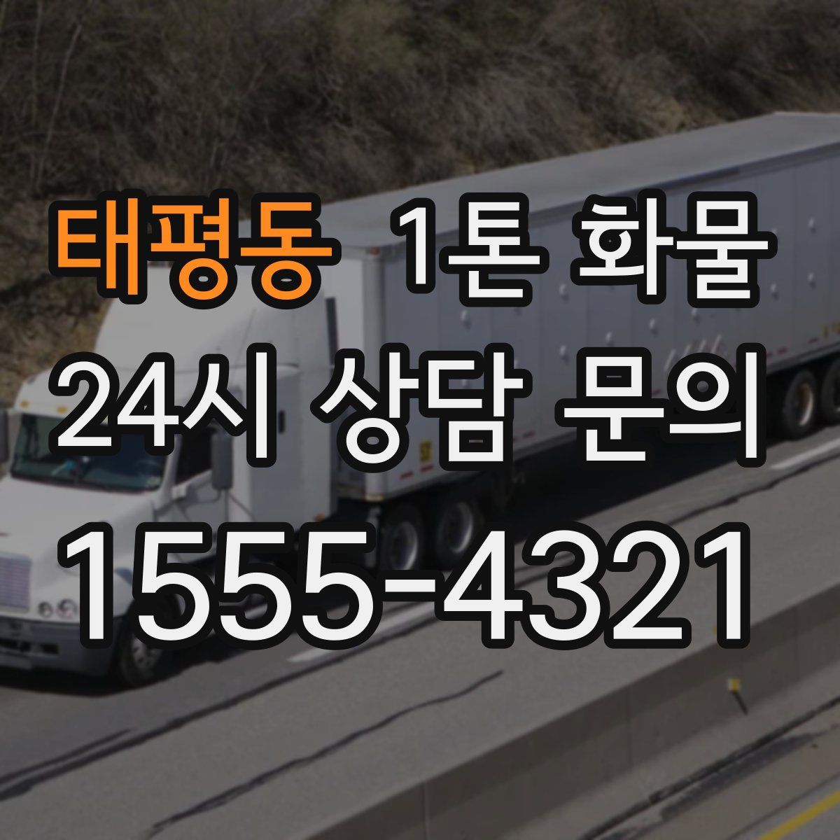 태평동 1톤 화물