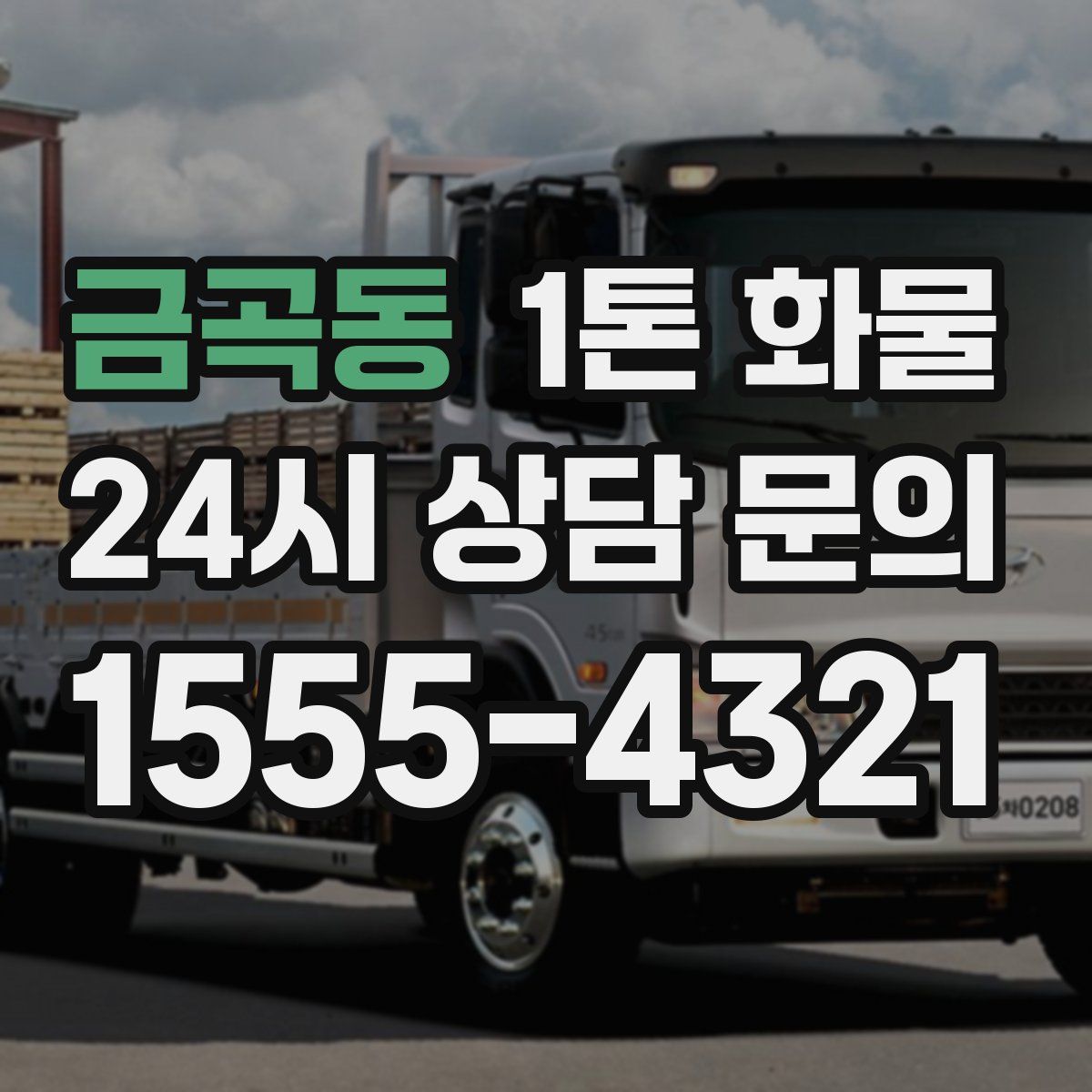 금곡동 1톤 화물