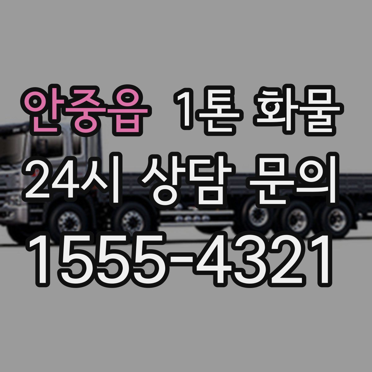 안중읍 1톤 화물