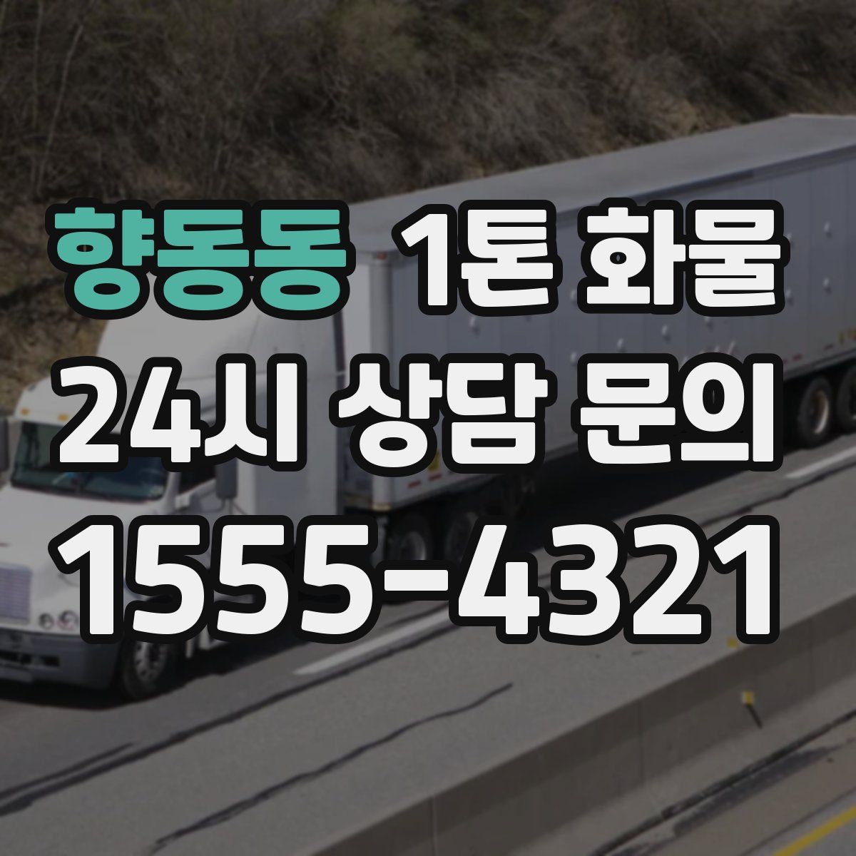 향동동 1톤 화물