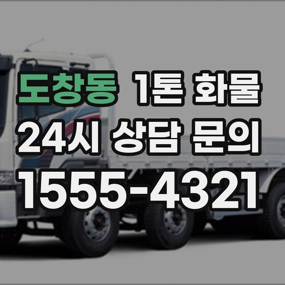 도창동 1톤 화물