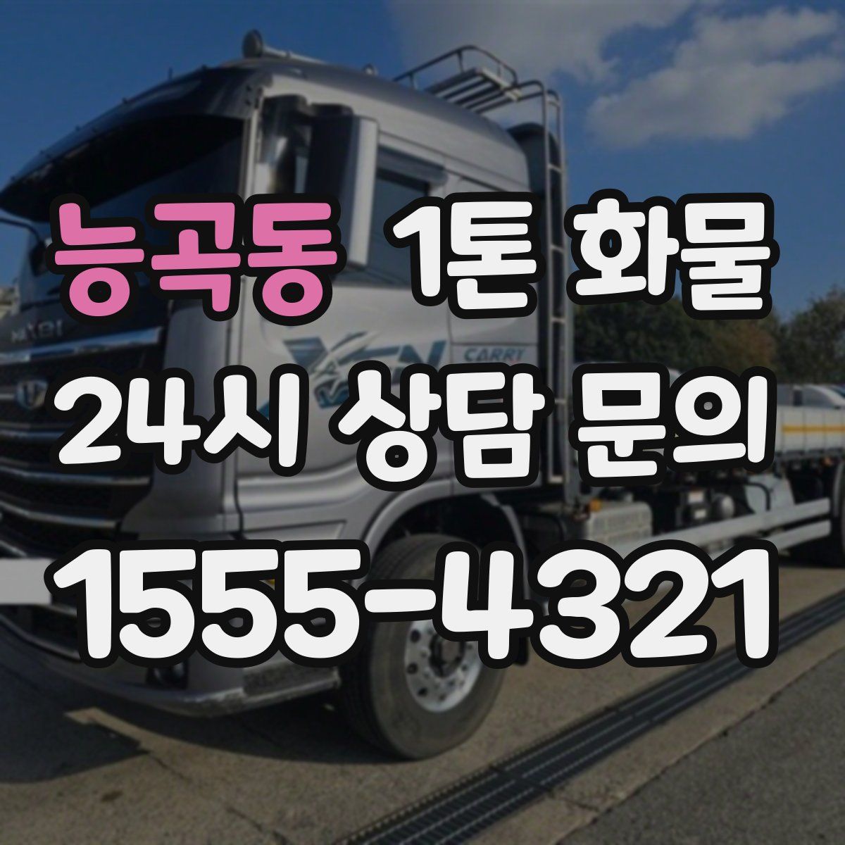능곡동 1톤 화물