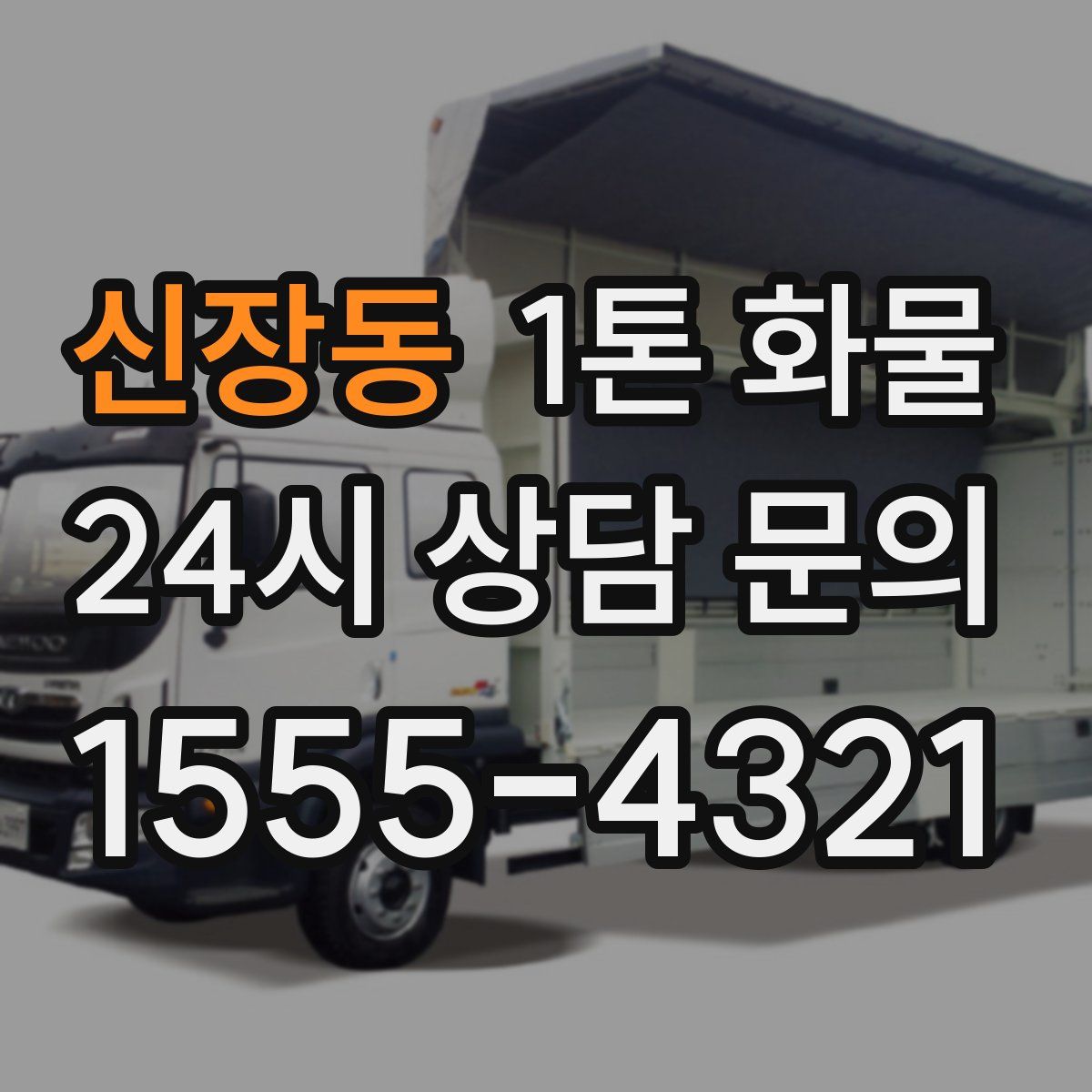신장동 1톤 화물