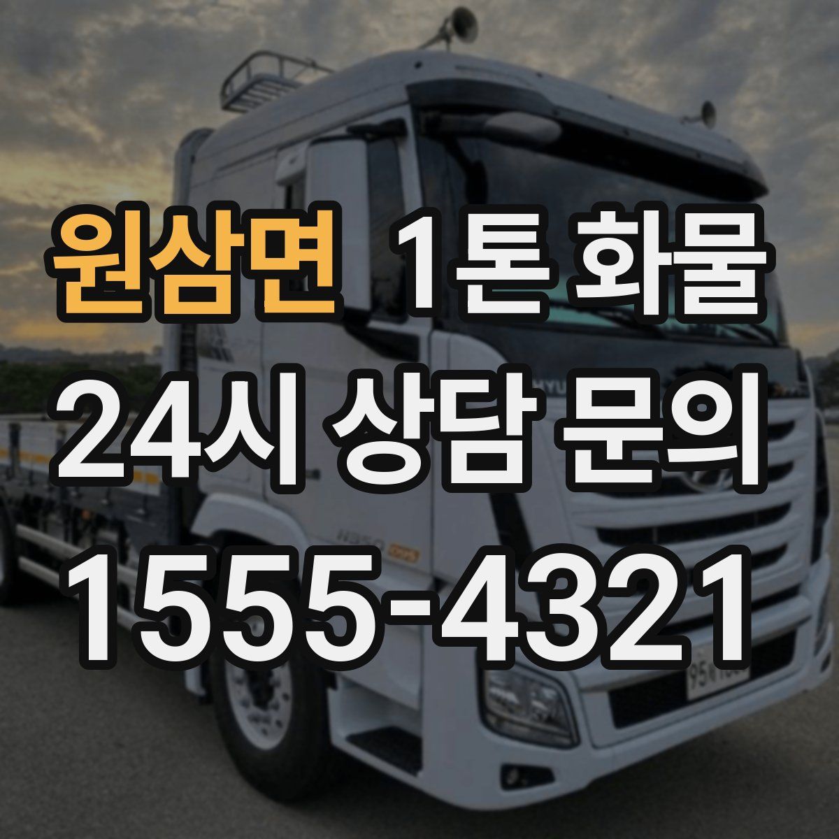 원삼면 1톤 화물