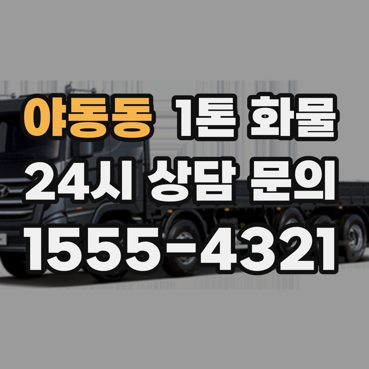 야동동 1톤 화물