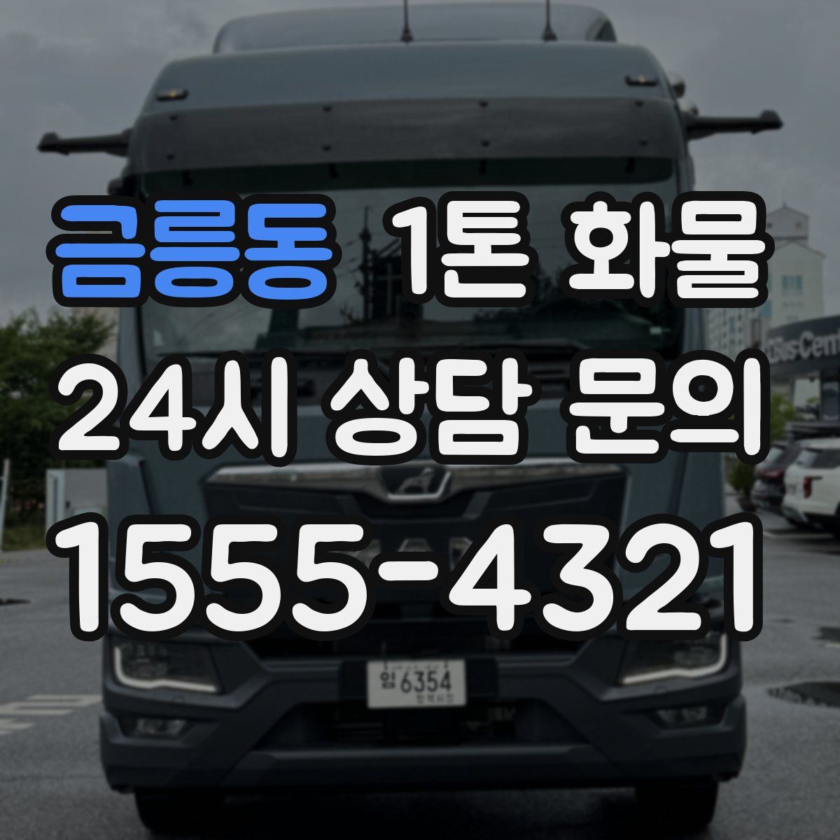 금릉동 1톤 화물