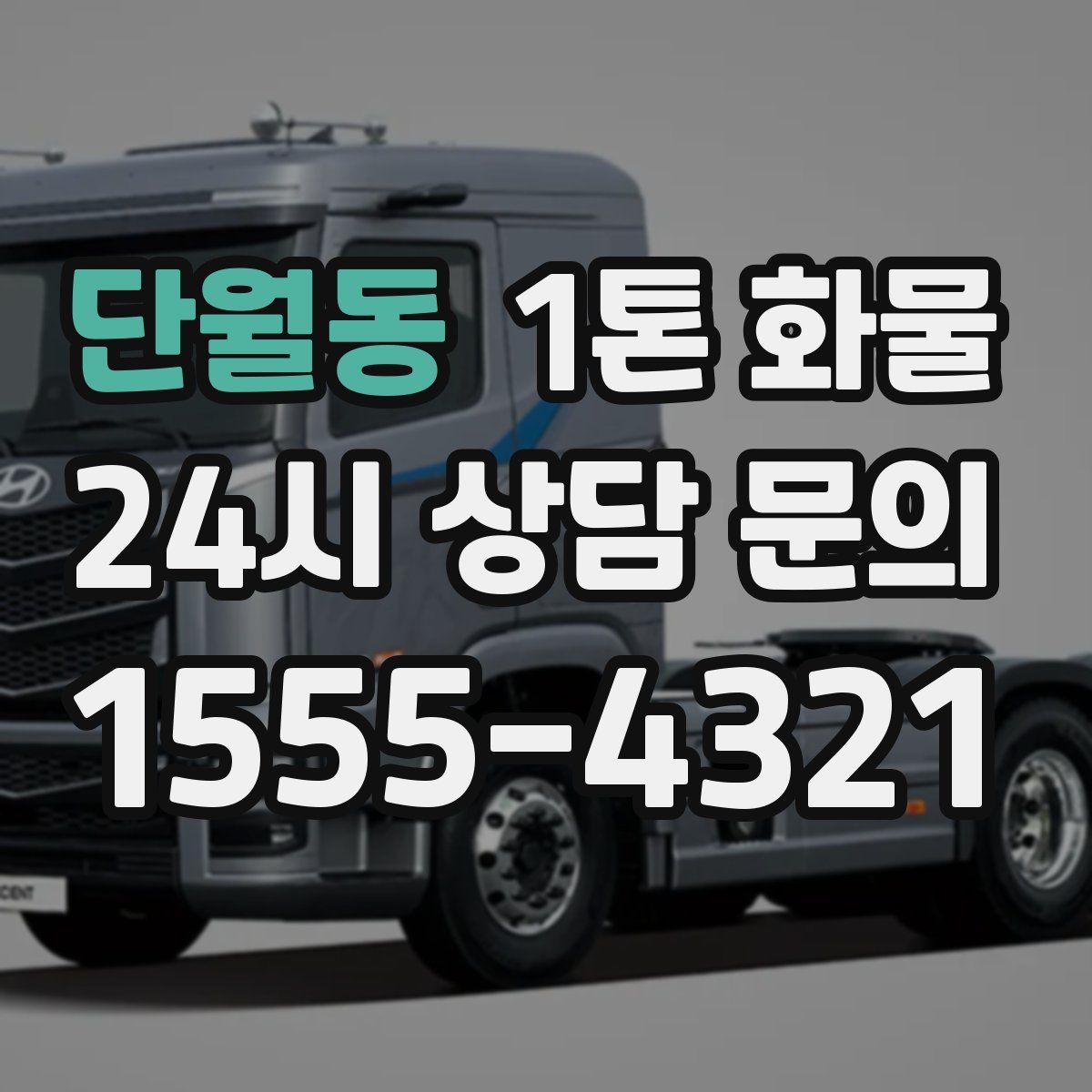 단월동 1톤 화물