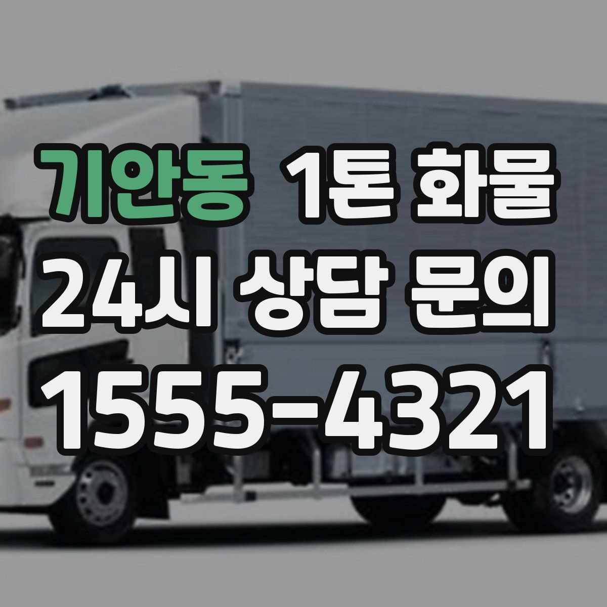 기안동 1톤 화물