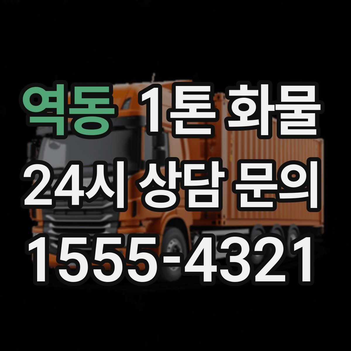 역동 1톤 화물