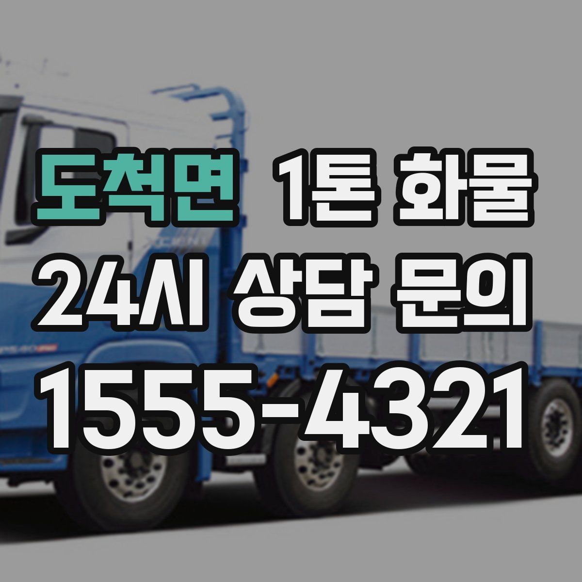 도척면 1톤 화물