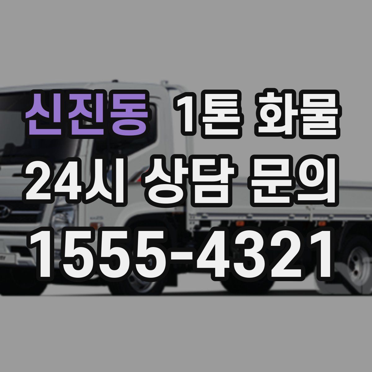 신진동 1톤 화물